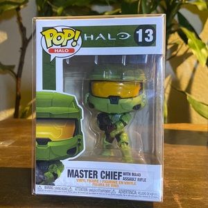 NIB Funko POP! HALO Master Chief with MA40…